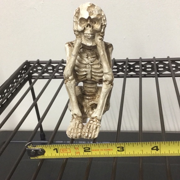 New Three Skeletons Poses Hear No Evil, See No Evil ,Speak No Evil Art - Picture 11 of 13